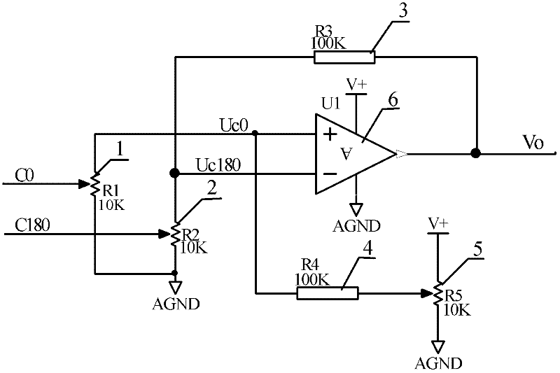 Signal pre-amplifier circuit of aerospace-grade photoelectric encoder