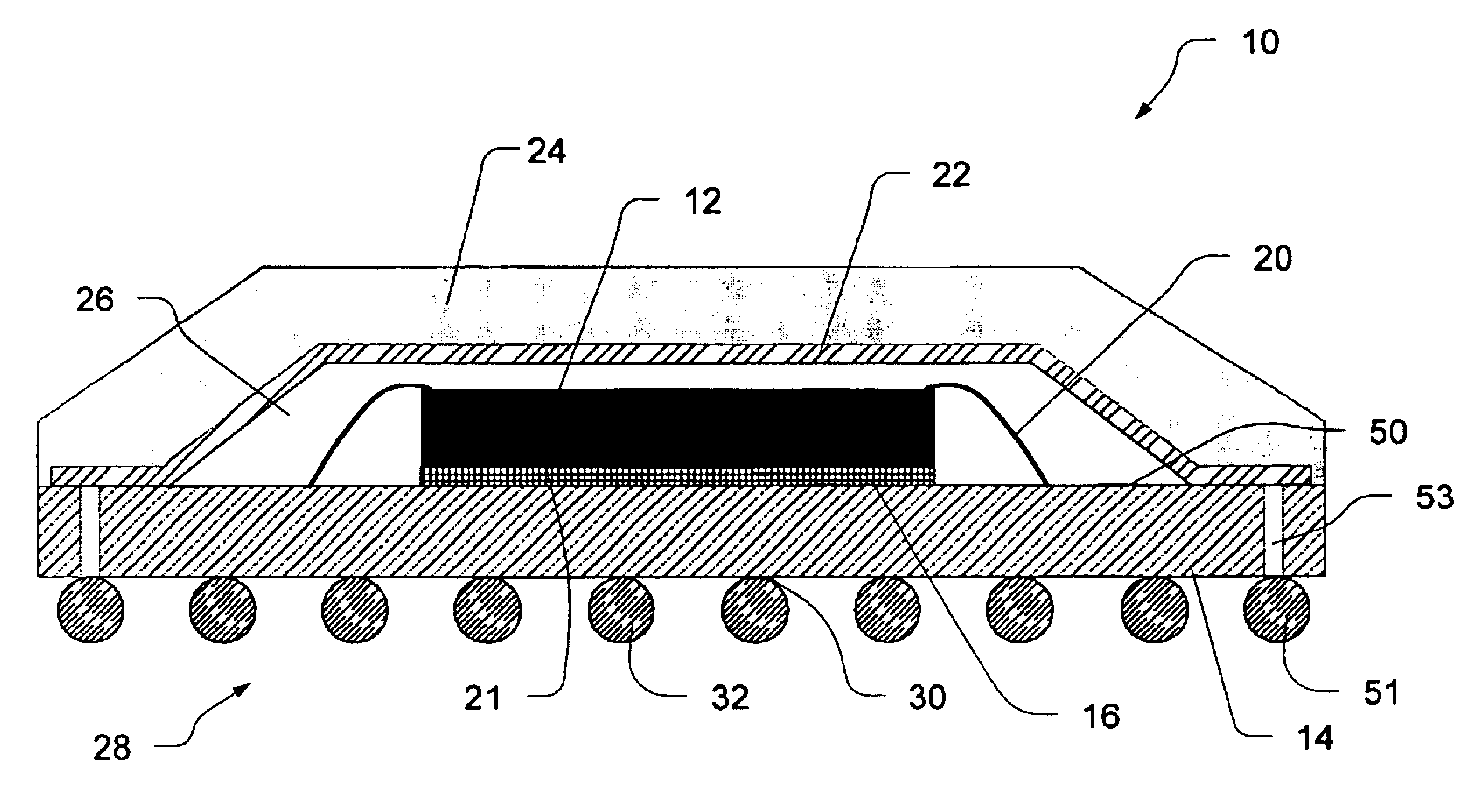 EMI shielding for electronic component packaging