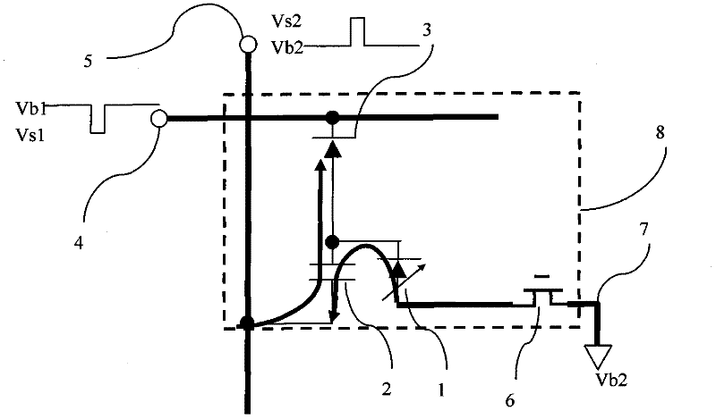 Light-emitting diode (LED) display panel and driving method thereof