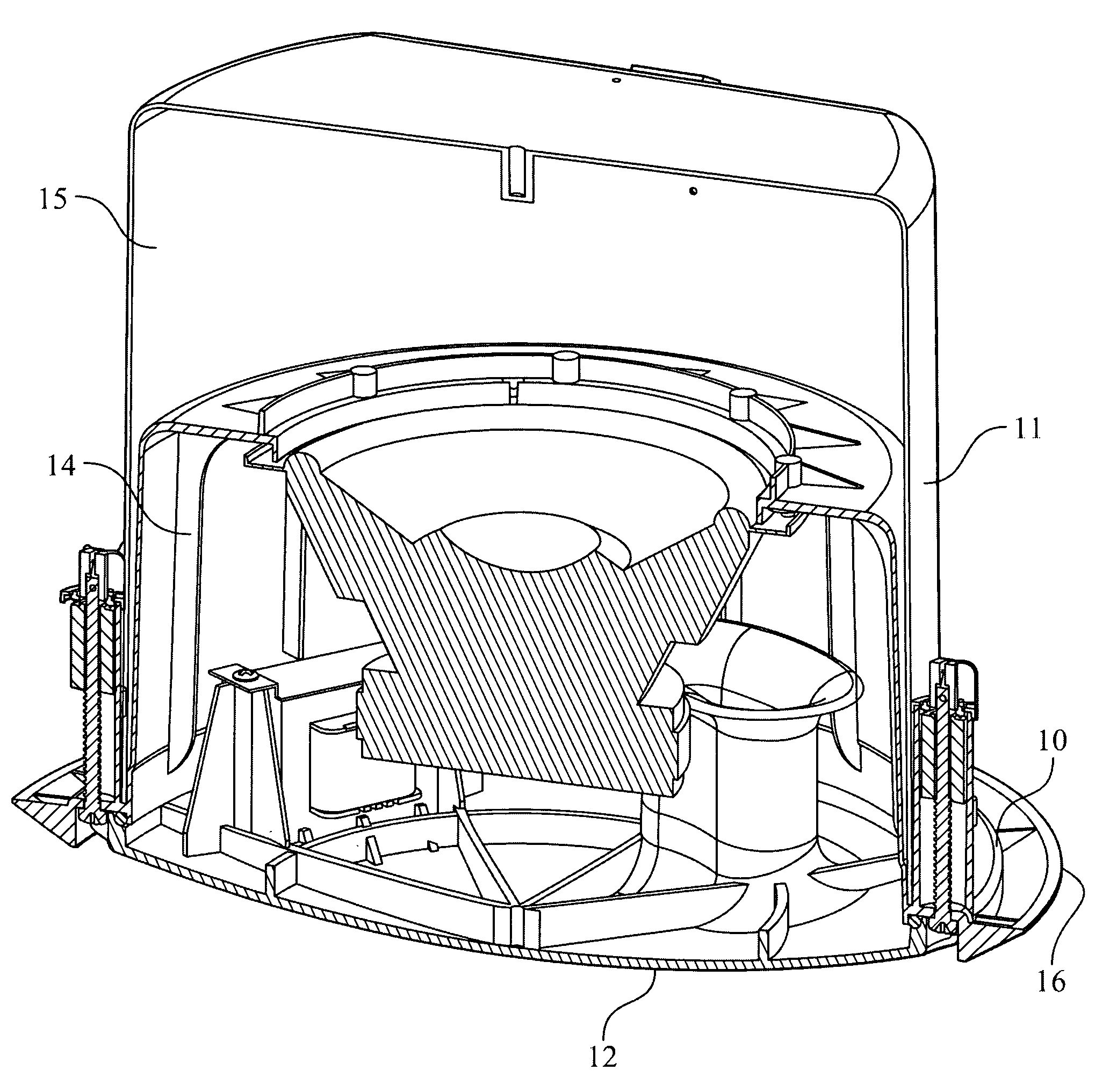 Speaker mounting system