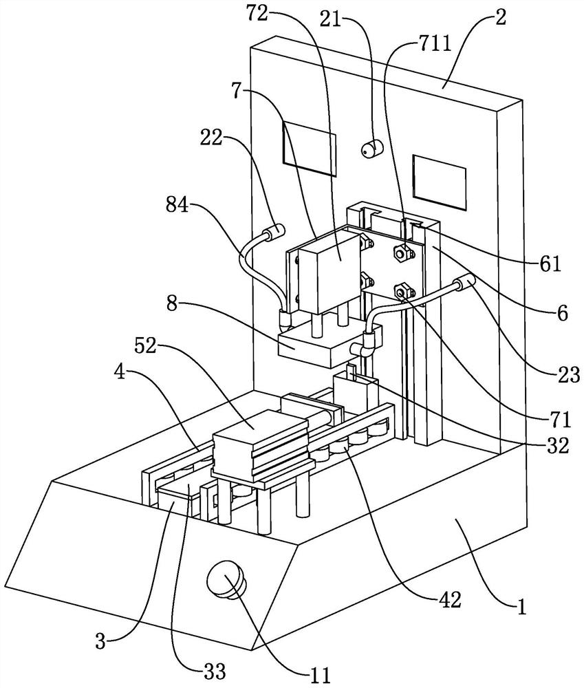 Sealing detection device for movement diaphragm capsule of diaphragm gas meter