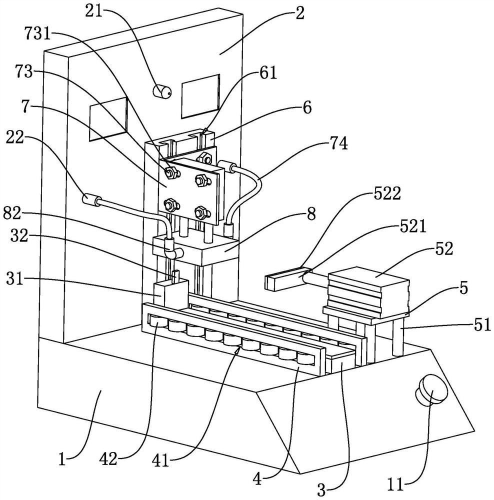 Sealing detection device for movement diaphragm capsule of diaphragm gas meter