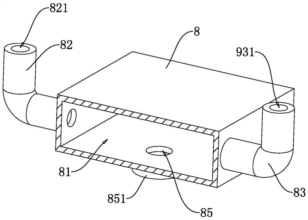 Sealing detection device for movement diaphragm capsule of diaphragm gas meter