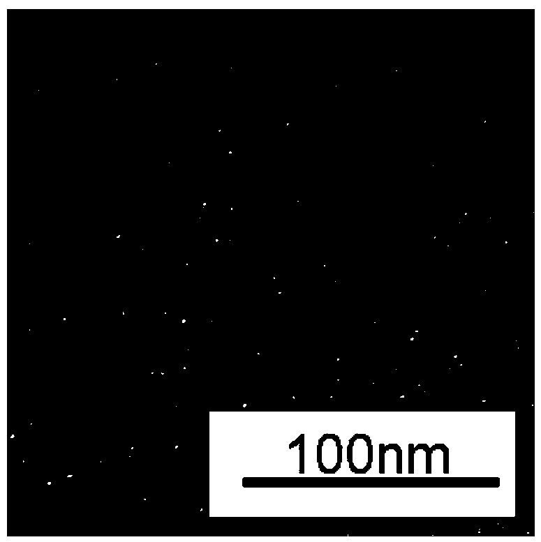 Cu-doped Type-II core-shell structure white light quantum dot material and preparation method thereof