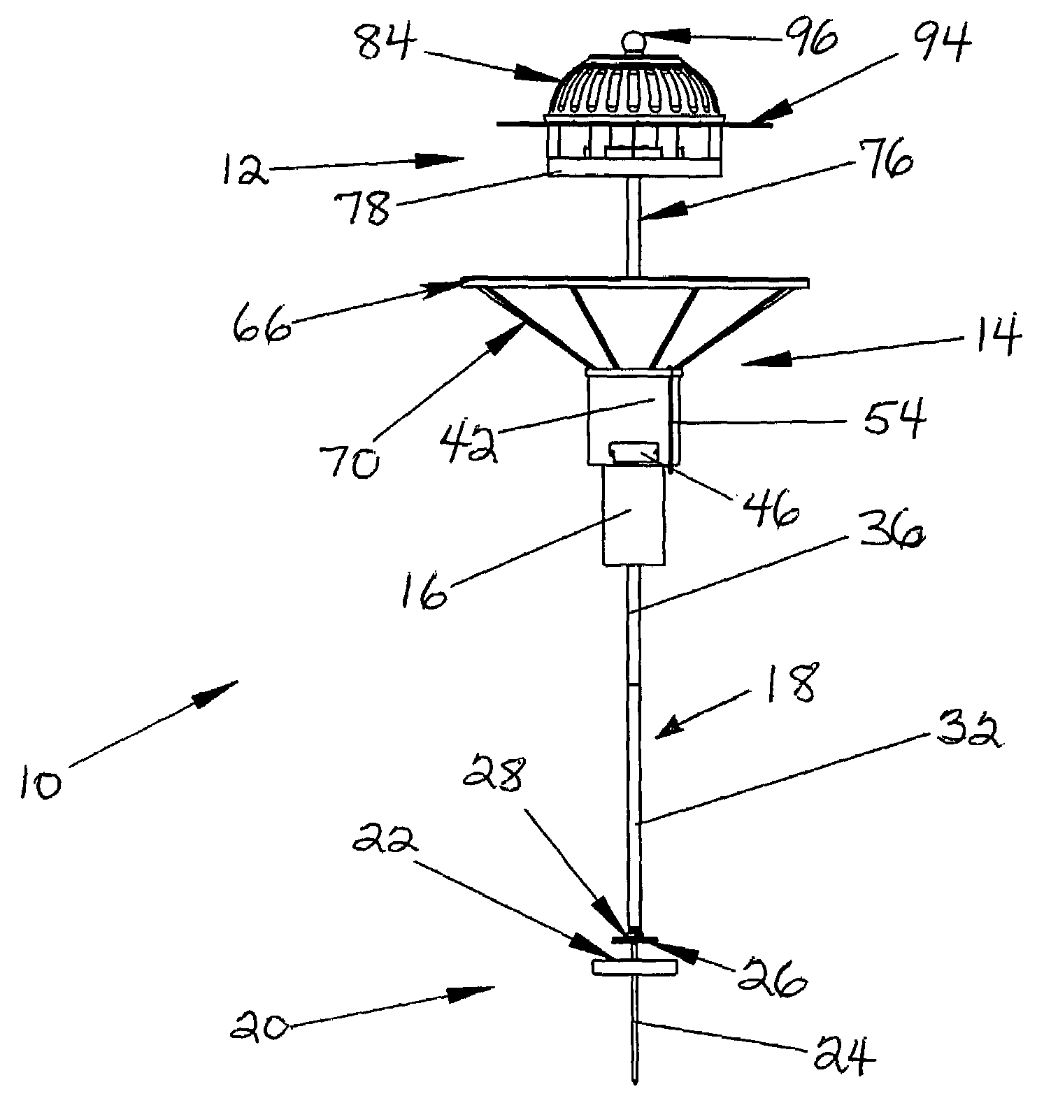 Recycling bird seed feeder