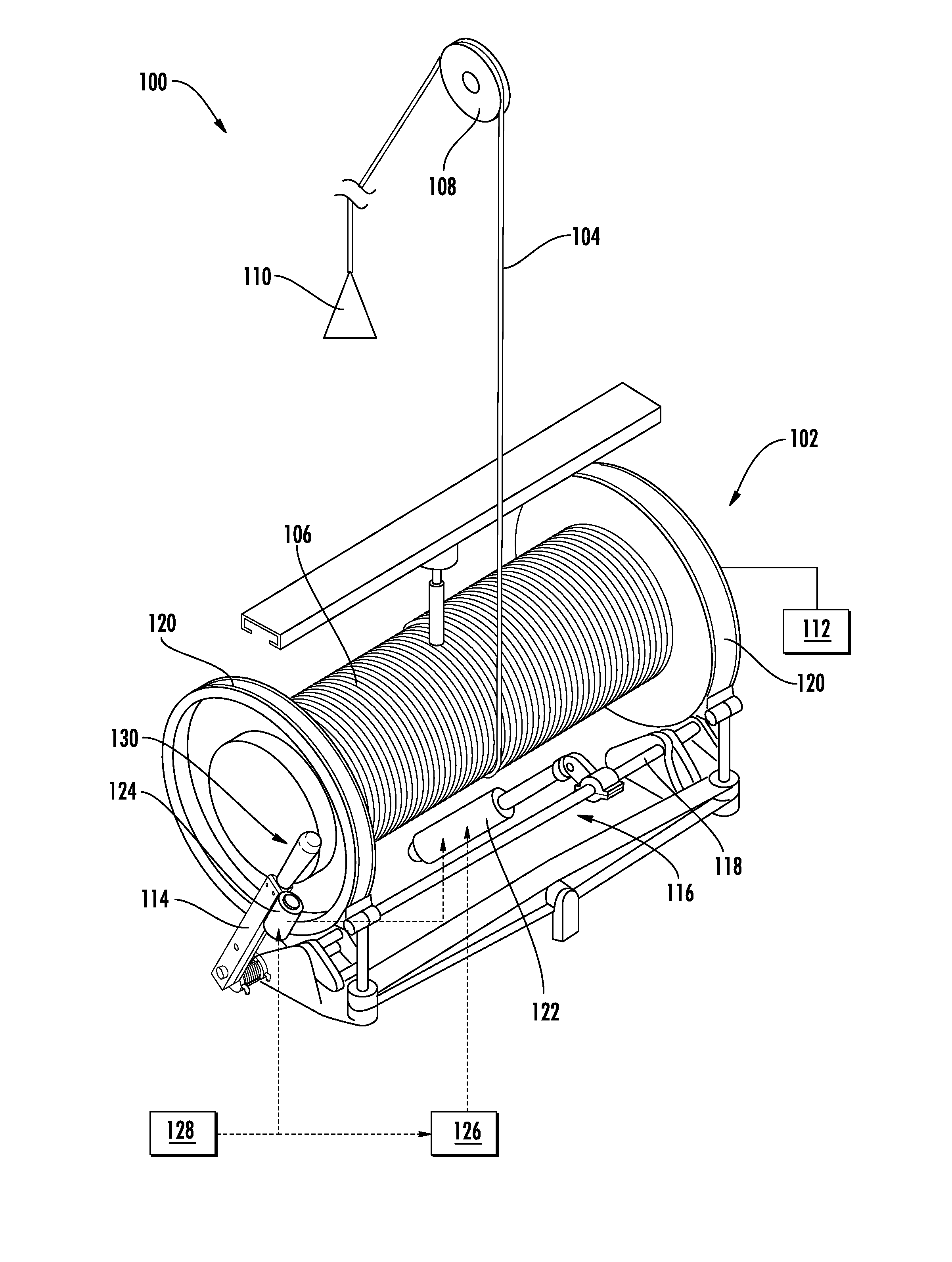 Braking system for a draw works used for drilling operations