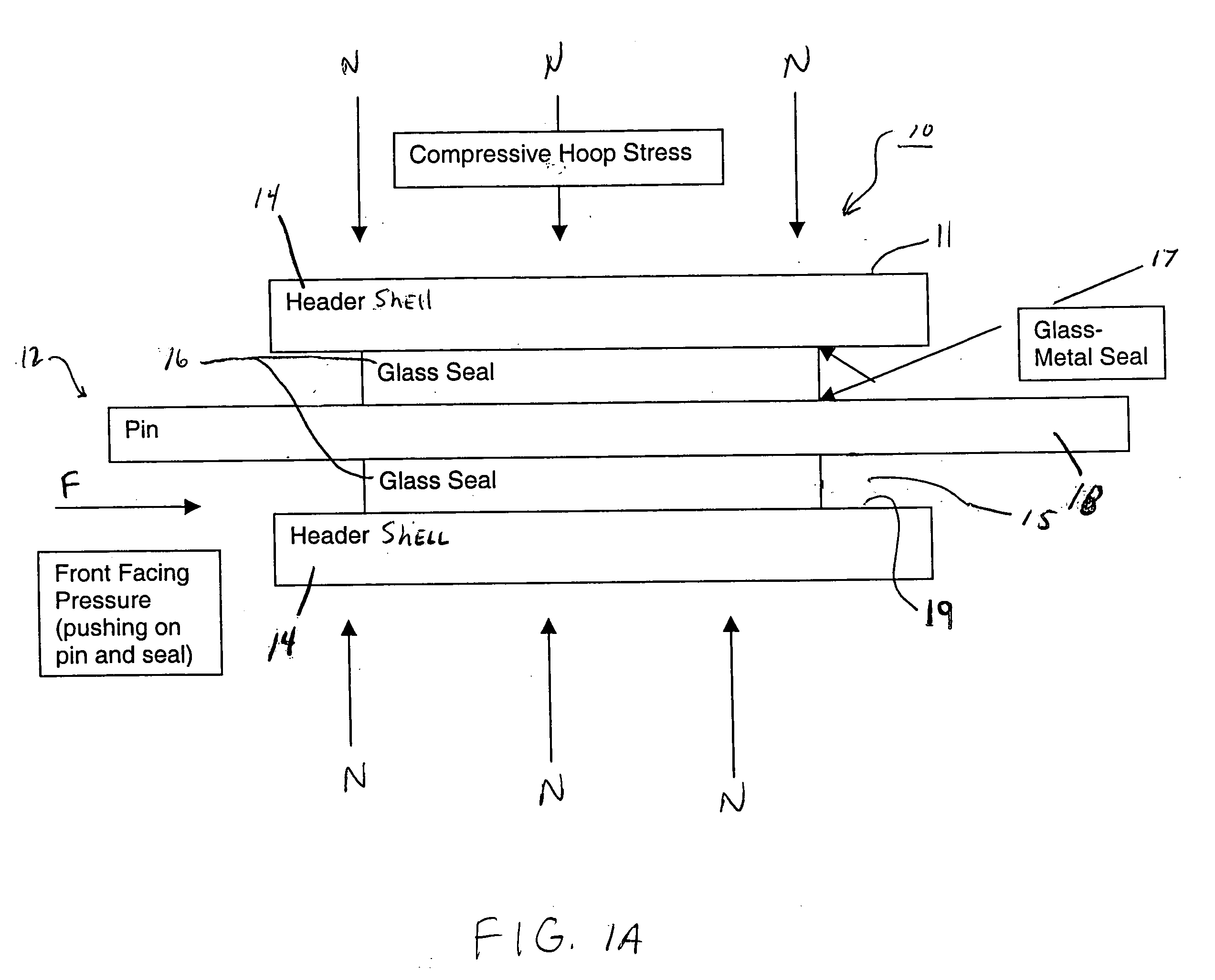 Method of joining a pressure sensor header with an associated transducer element