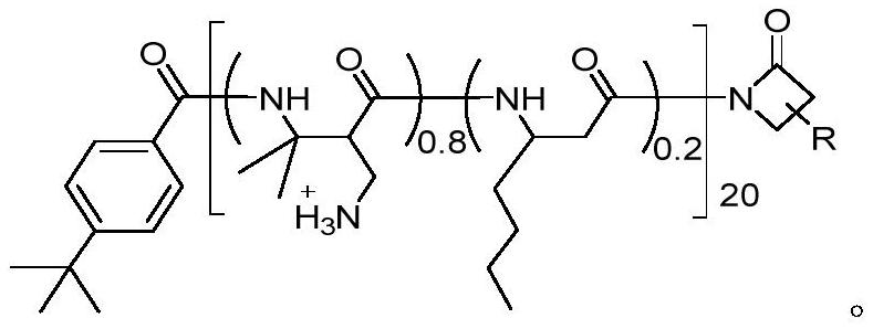 Application of antibacterial peptide compound DM80Bu20 in preparation of antibacterial toothpaste