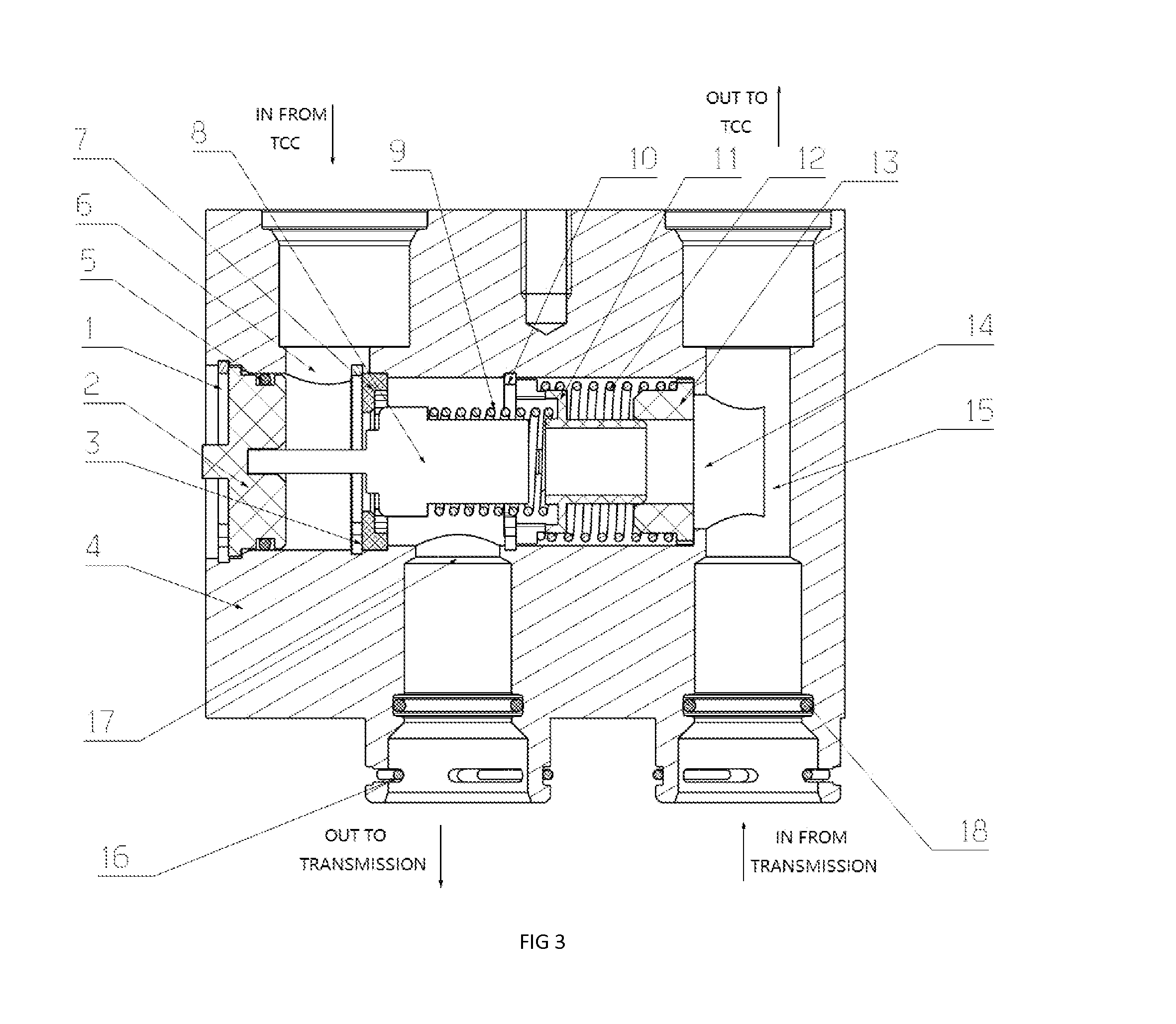 Temperature-regulating Valve of Transmission Oil Cooling System in A Passenger Car