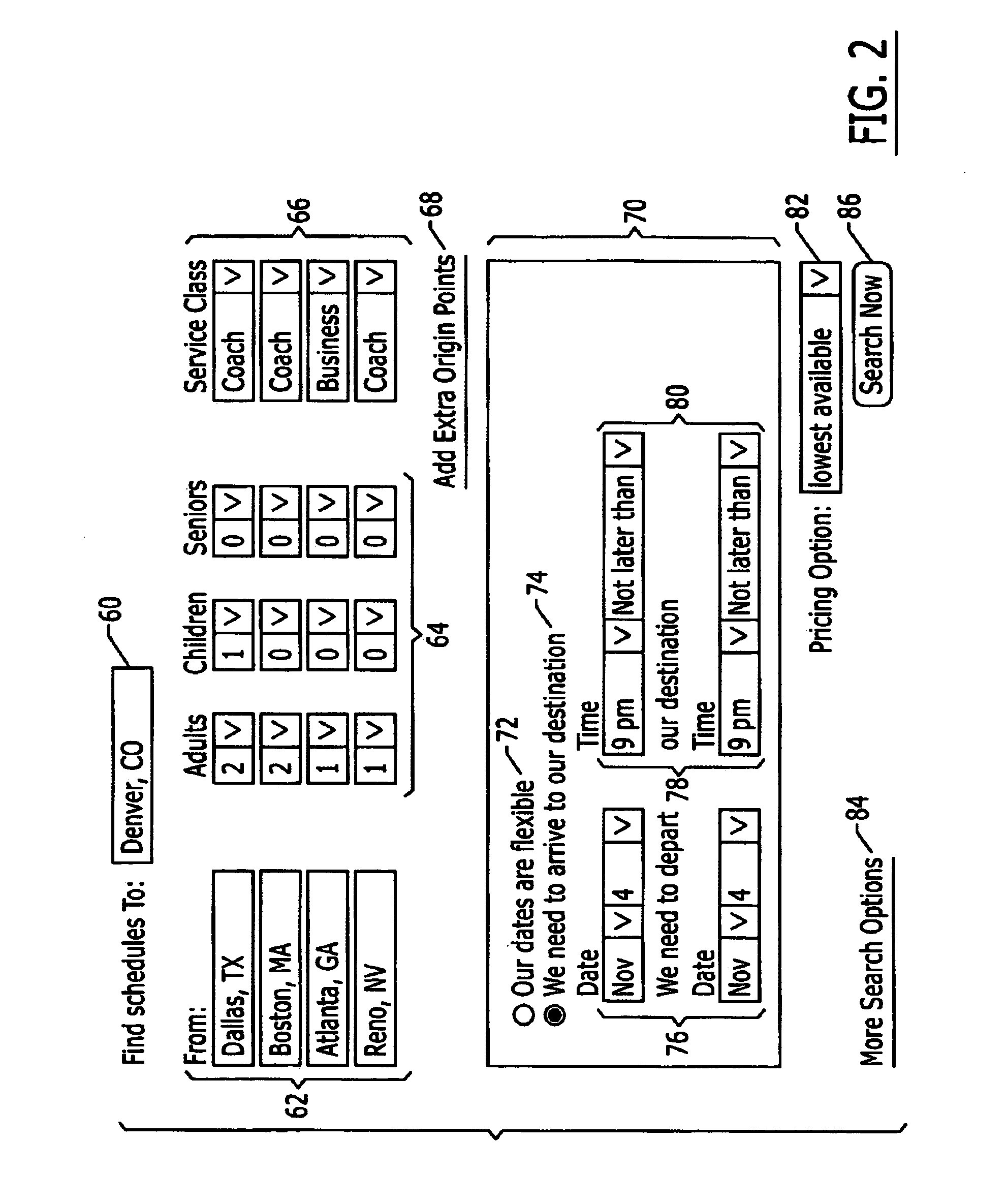 System and method for coordinating travel itineraries