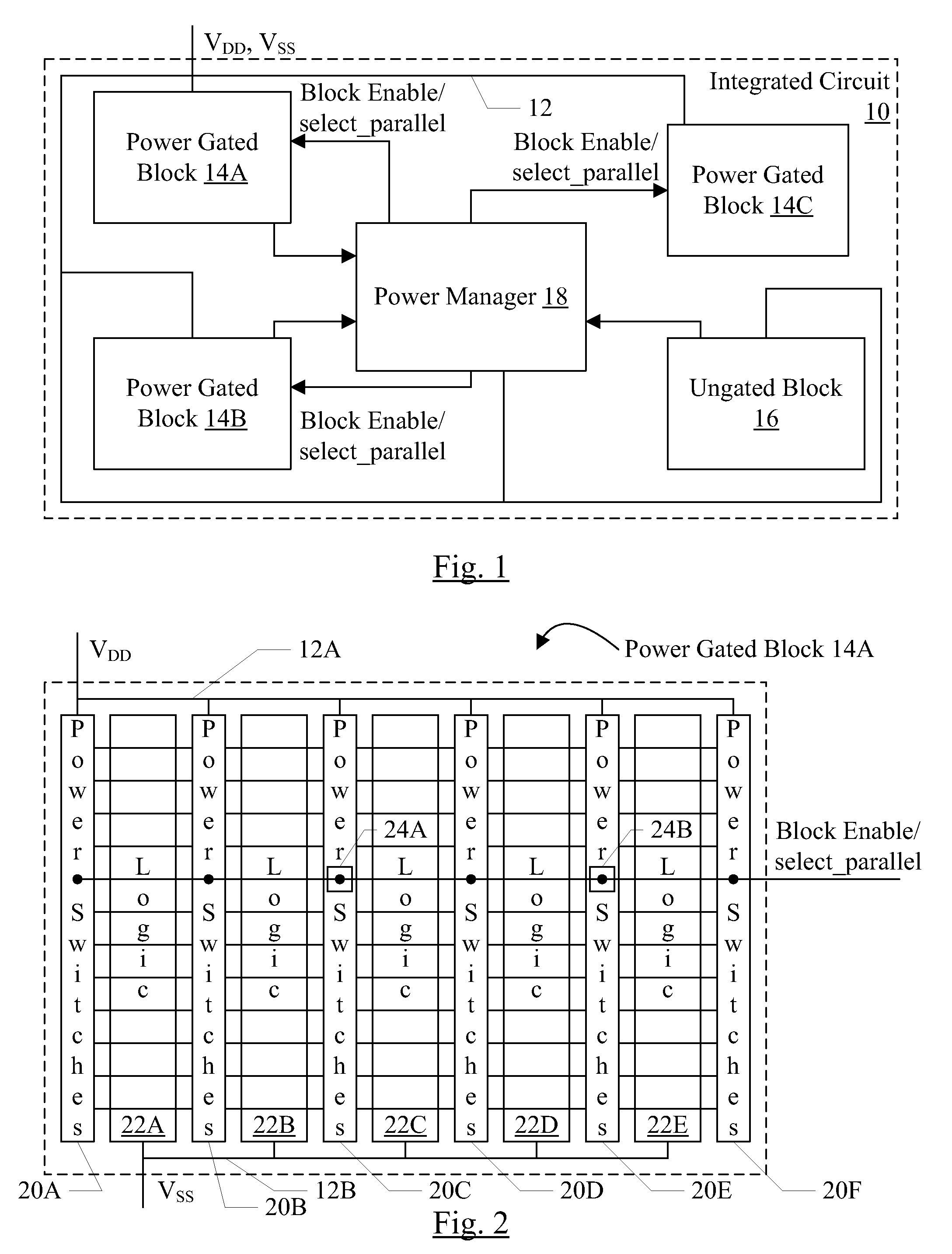 Power switch ramp rate control using programmable connection to switches