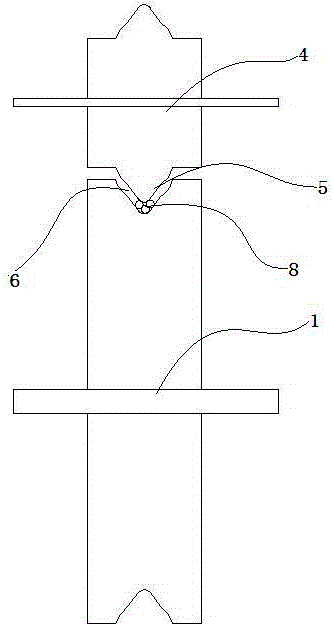 Spinning yarn bonding device