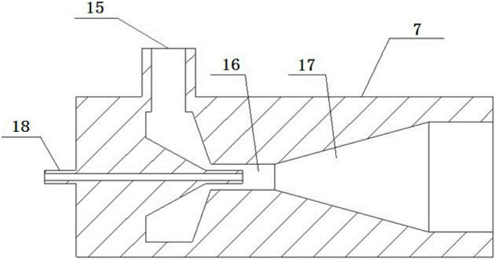 Negative pressure fish tank with internal overflow function and without vacuum pump