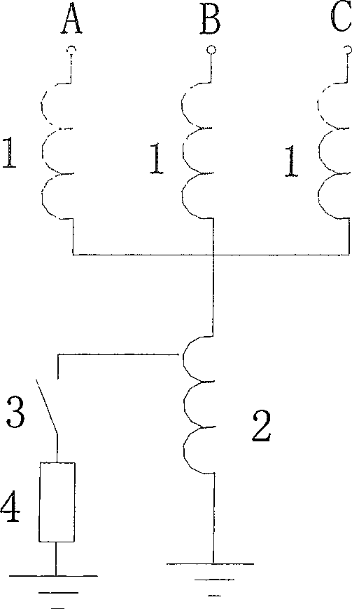 Method for preventing high tension power line single phase coinciding with permanent fault