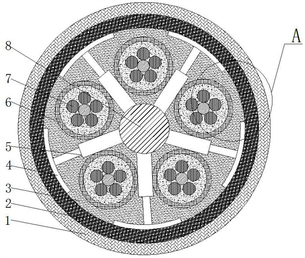 Communication optical cable water-blocking material and preparation method thereof