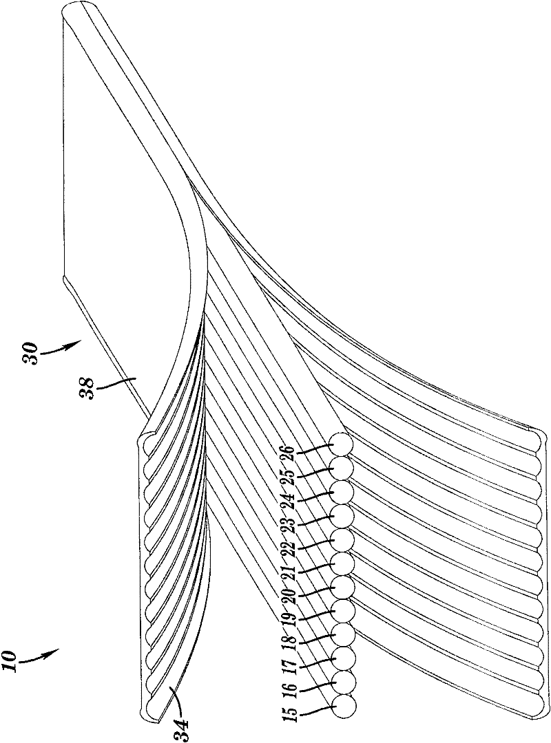 Optical fiber ribbons and ribbon matrix materials having low oligomer content