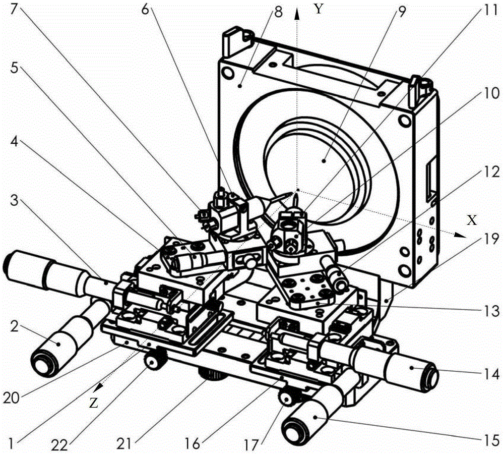 An adjustable device for electrospray extraction ionization source