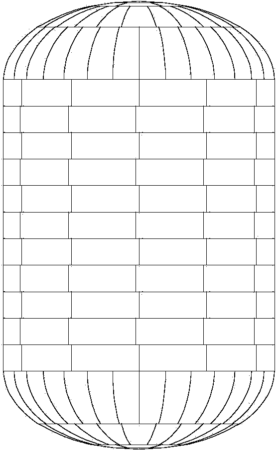 Thermal treatment device of field joint of steel containment of nuclear power plant and thermal treatment method