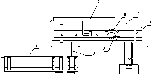 Middle packaging machine