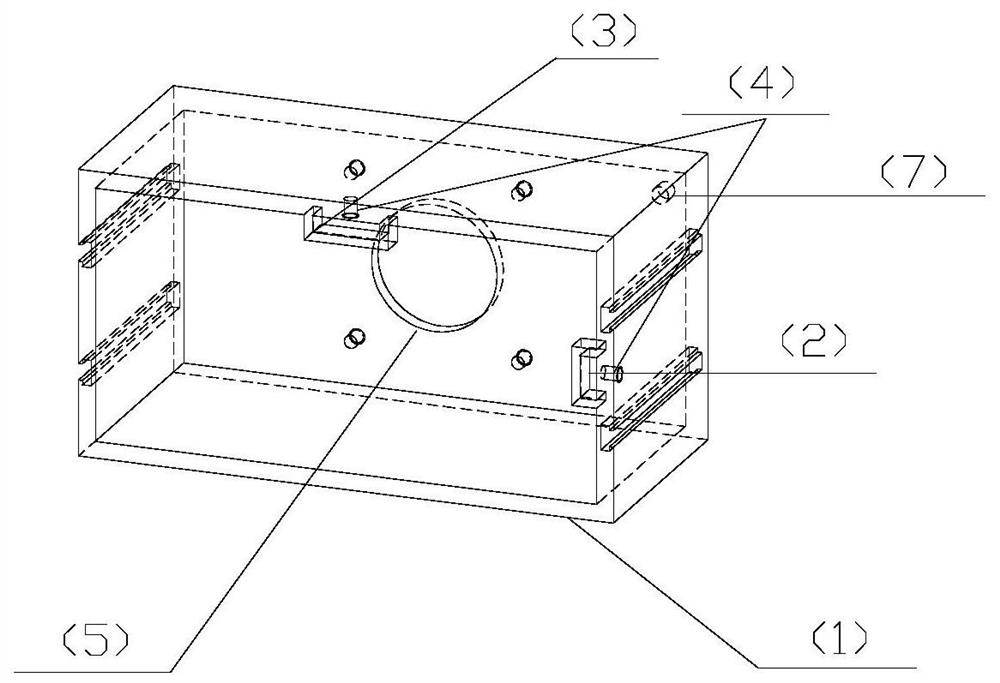 A portable tensile stress electrochemical corrosion device for metal materials