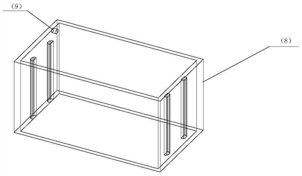 A portable tensile stress electrochemical corrosion device for metal materials