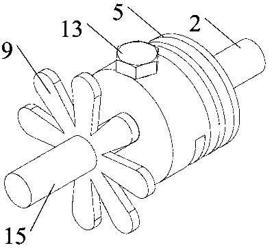 Detection device and detection method for blocking of fused deposition type 3D printing machine spray head