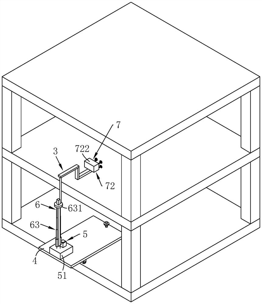 Large plate glass curtain wall auxiliary installation equipment and installation technology thereof