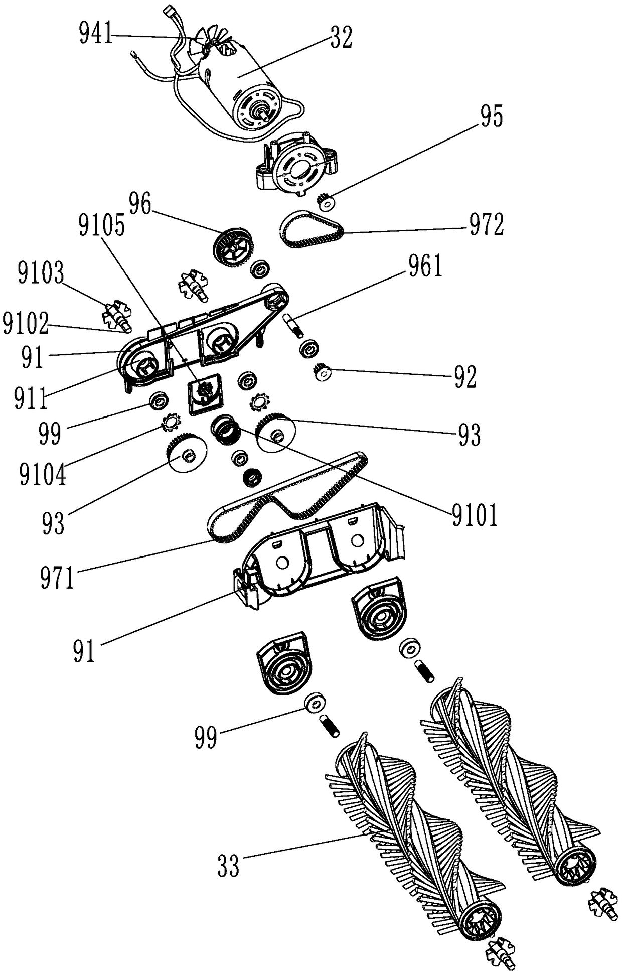 Cleaning machine capable of sensing automatic water spraying