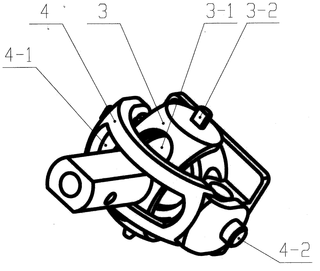 Spherical joint mechanism with locking function