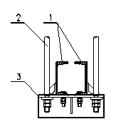 Lifting device suitable for underground ally and chamber