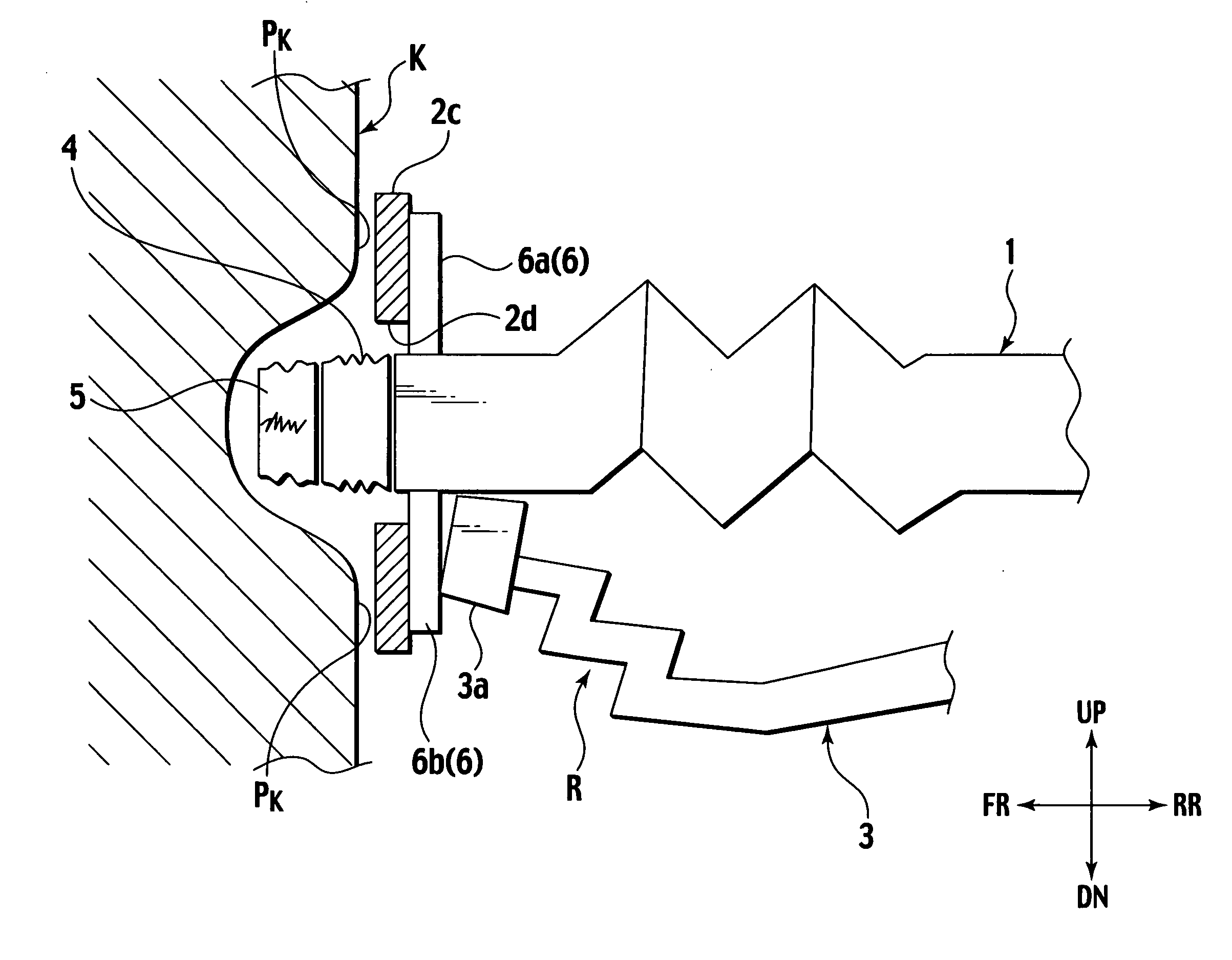 Vehicle front body structure