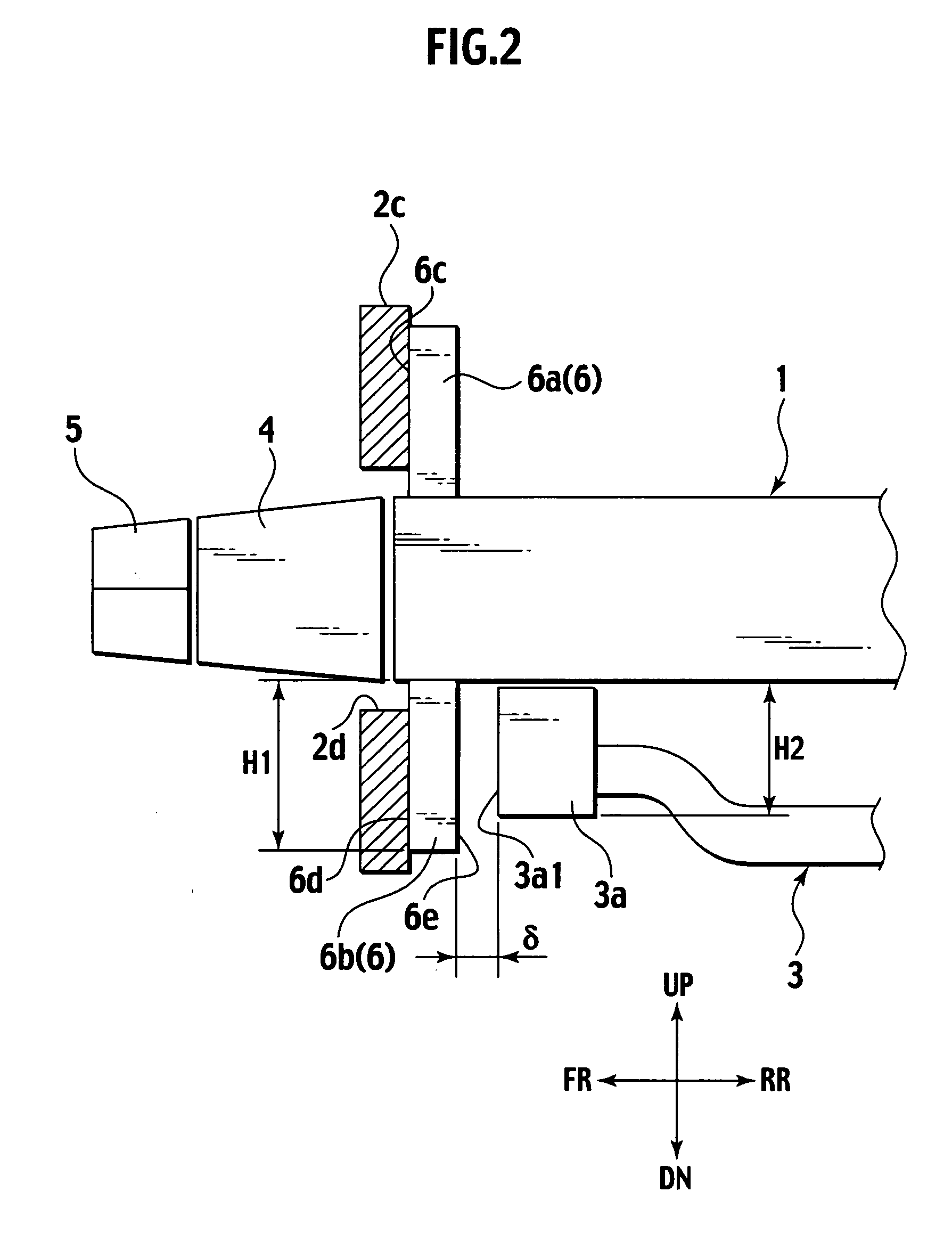 Vehicle front body structure