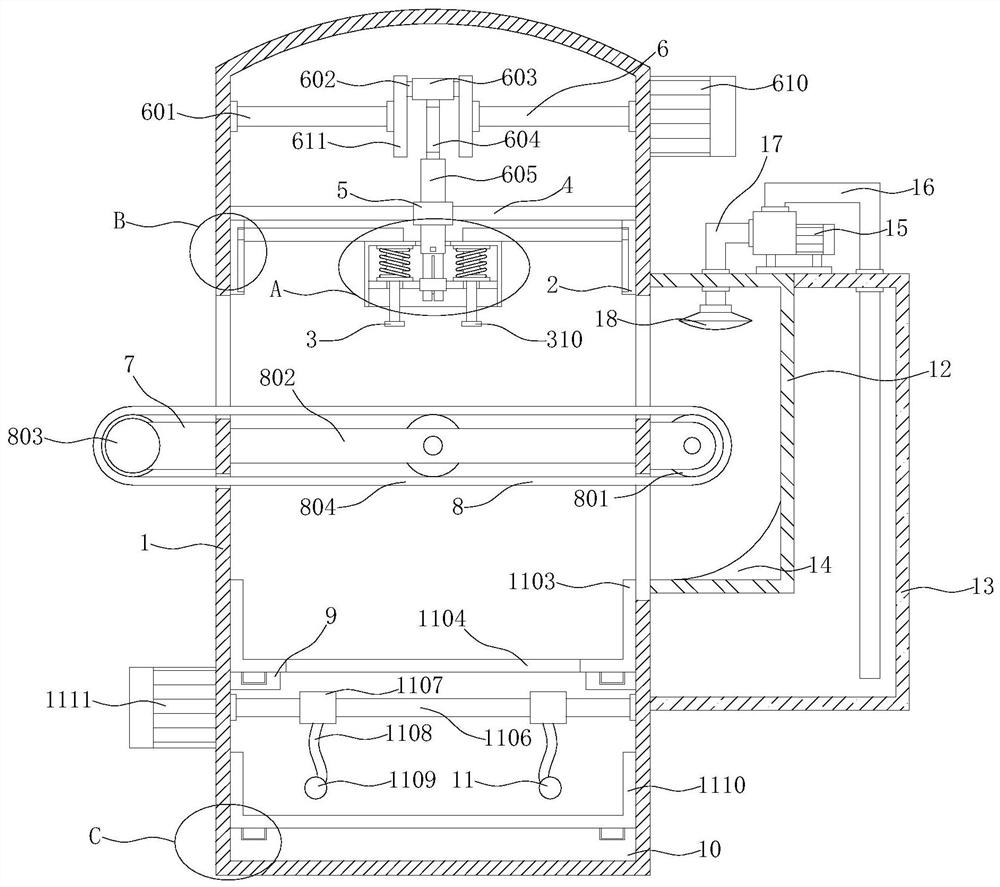 Fruit raw material coring apparatus for fruit-flavored beverage processing