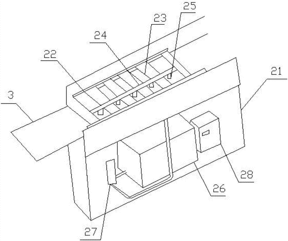 Steel belt cleaning machine