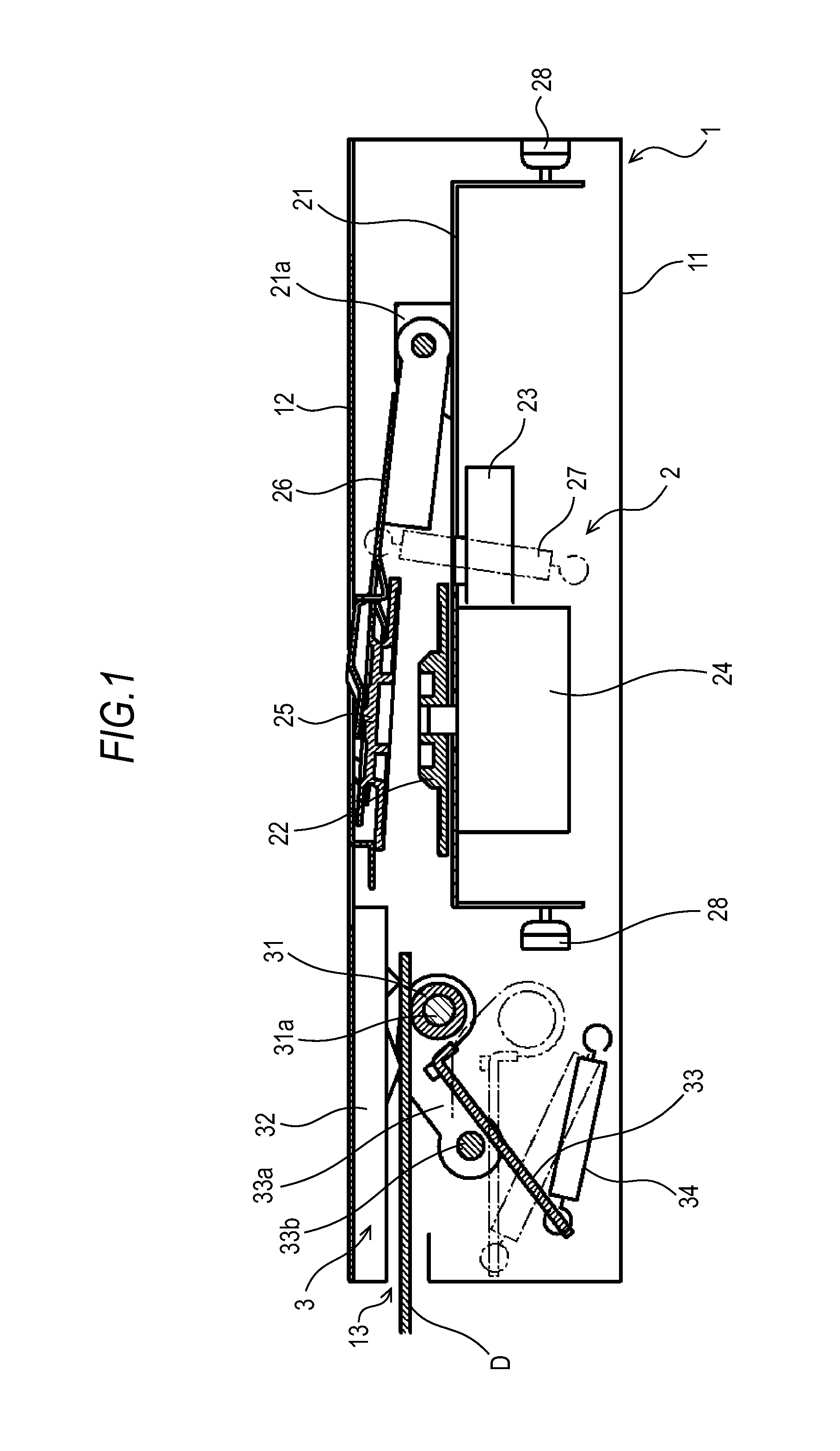 Disc transfer mechanism and disc drive apparatus