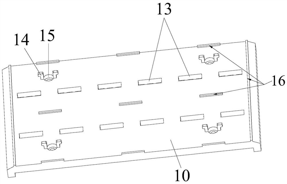 Switch tube fixing device and switch tube assembly