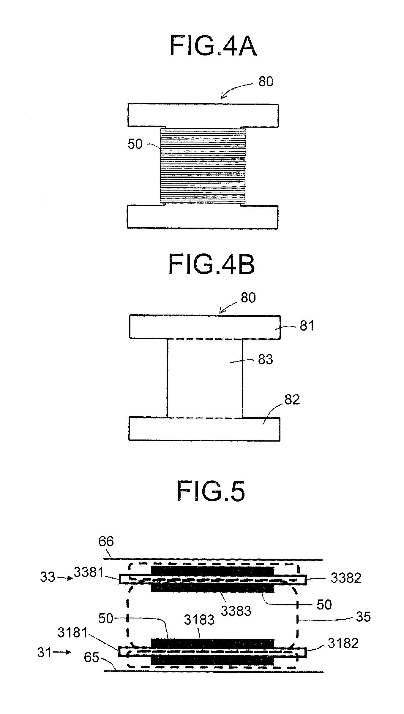 Contactless power transfer device for moving object