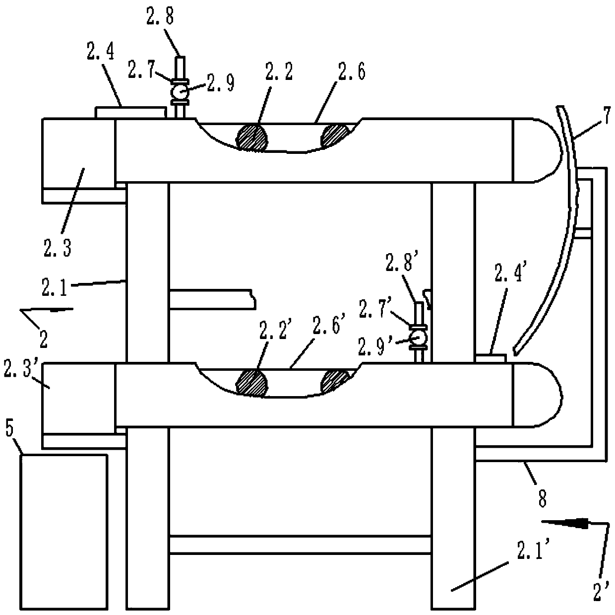 Belt conveying device and automatic silicone material sorting system