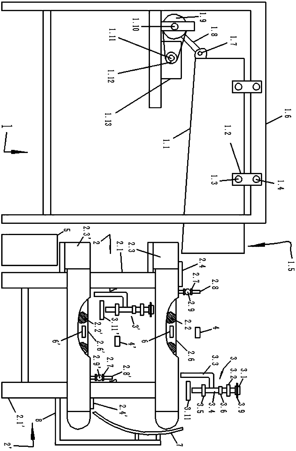 Belt conveying device and automatic silicone material sorting system