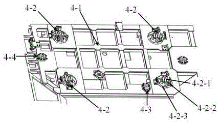 Multi-vehicle mixed line conveying system