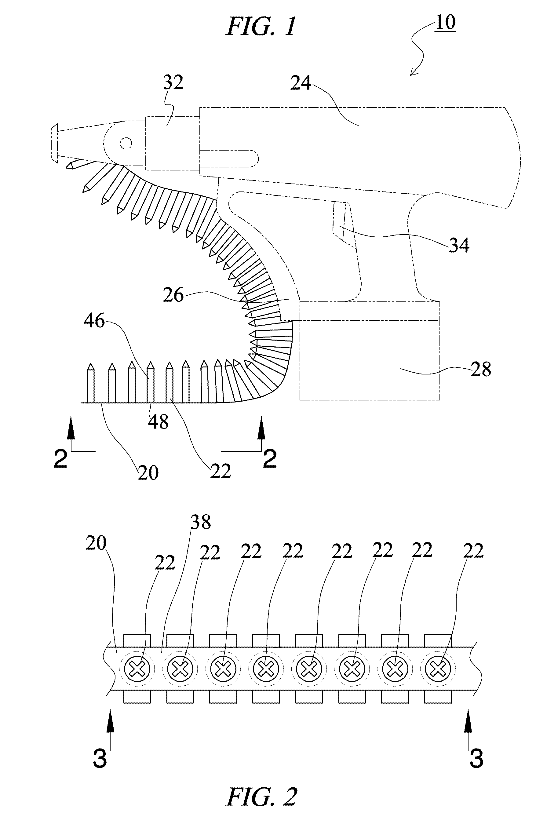 Fastening system for sheathing board