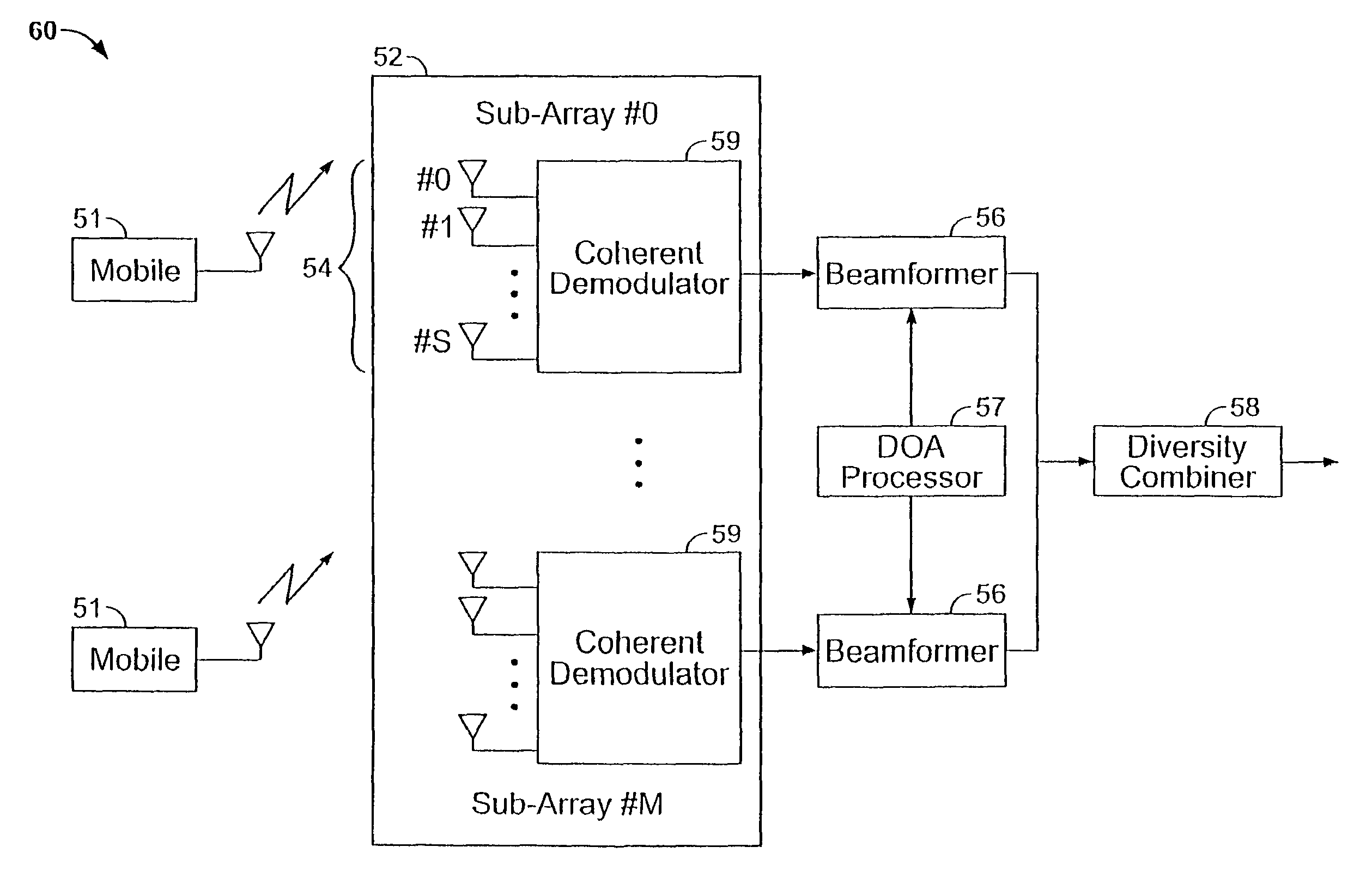 Method and apparatus for interference suppression in orthogonal frequency division multiplexed (OFDM) wireless communication systems