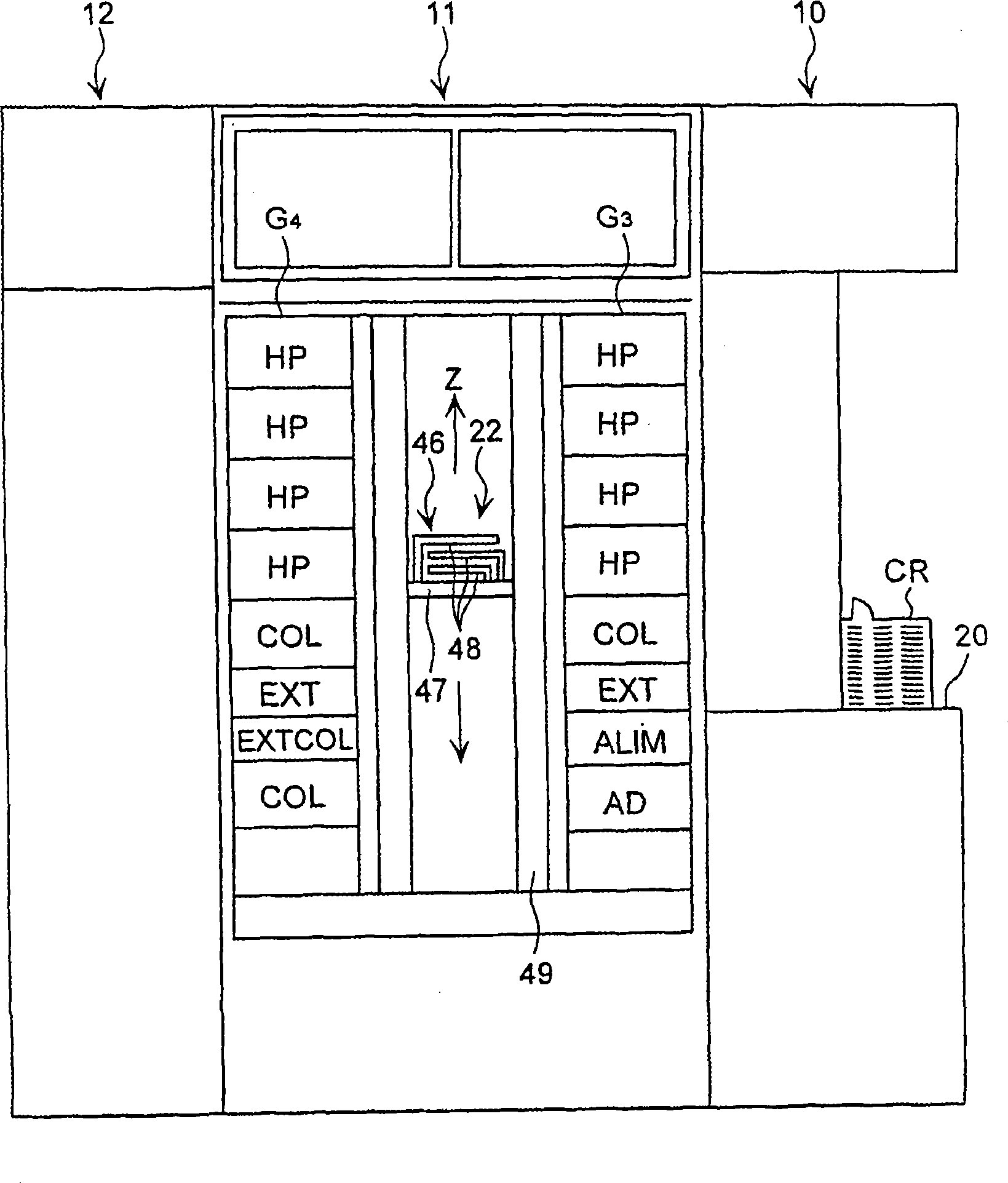 Developing method and developer coating apparatus