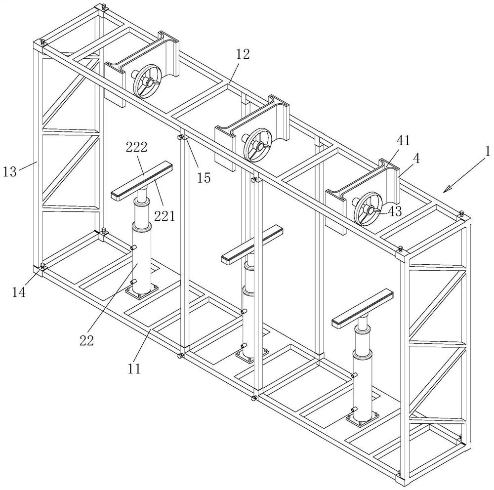 A manned lifting device for building wall inspection and repair