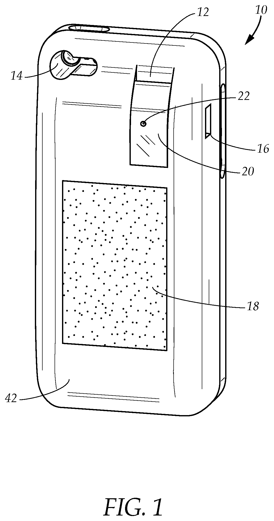 Phone case with camera