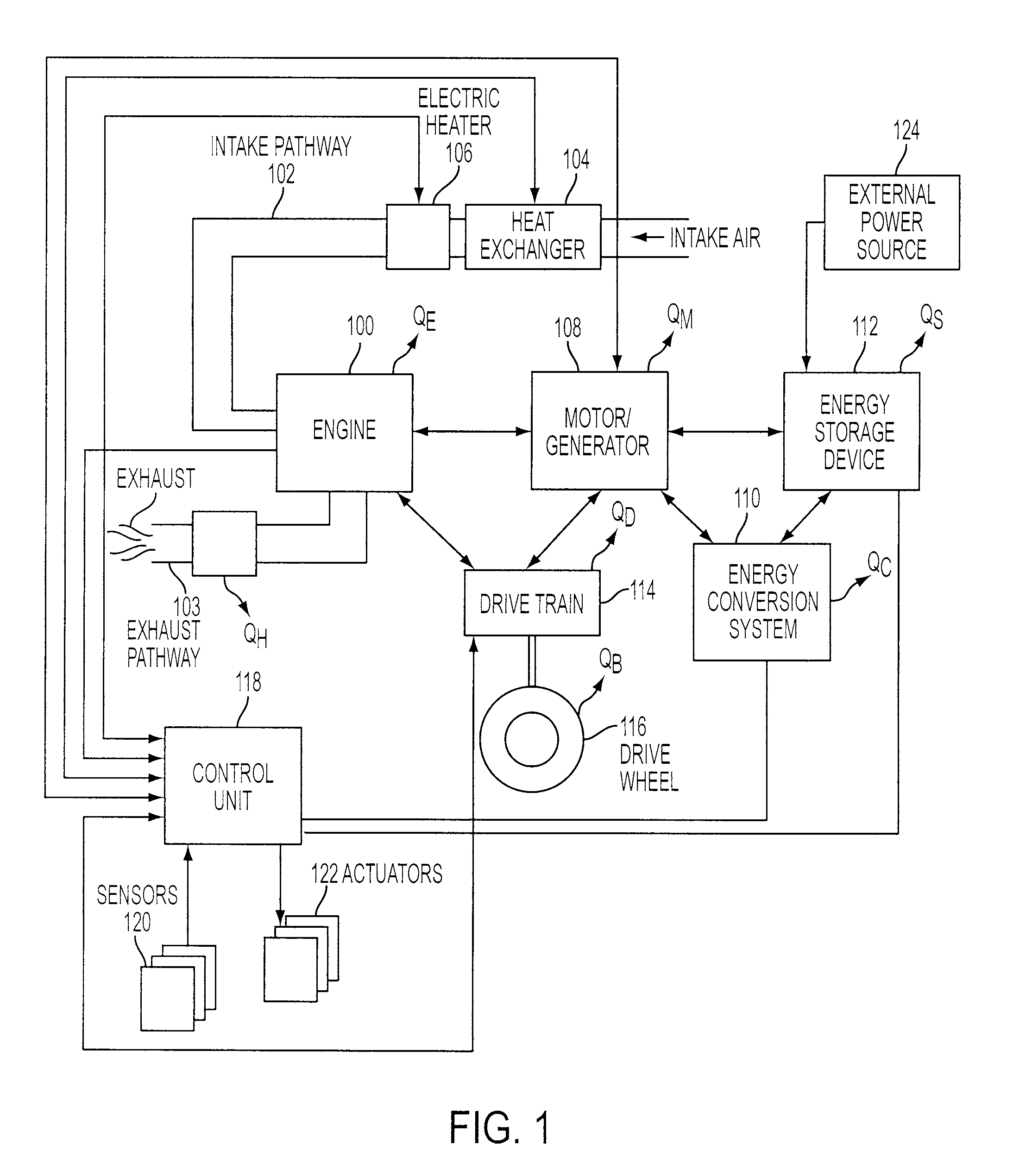 Hybrid thermal energy conversion for HCCI heated intake charge system