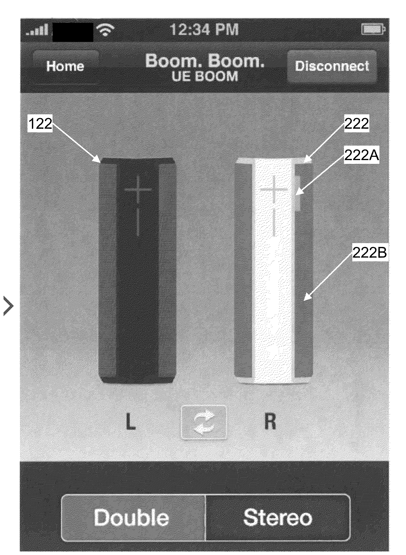 Method and apparatus for controlling portable audio devices