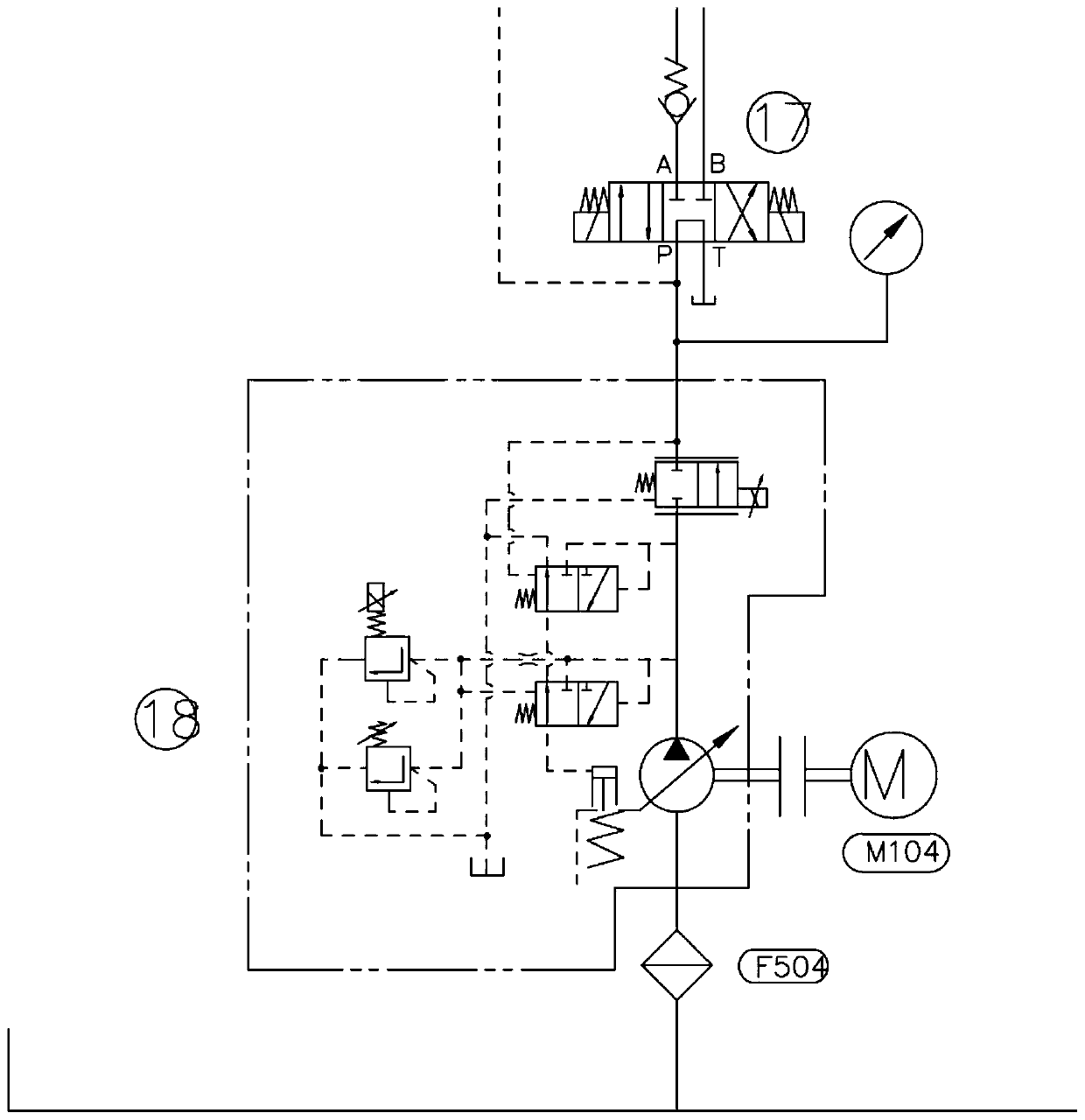 Two-plate type injection molding machine direct and fast mold locking mechanism oil way system for spring molds