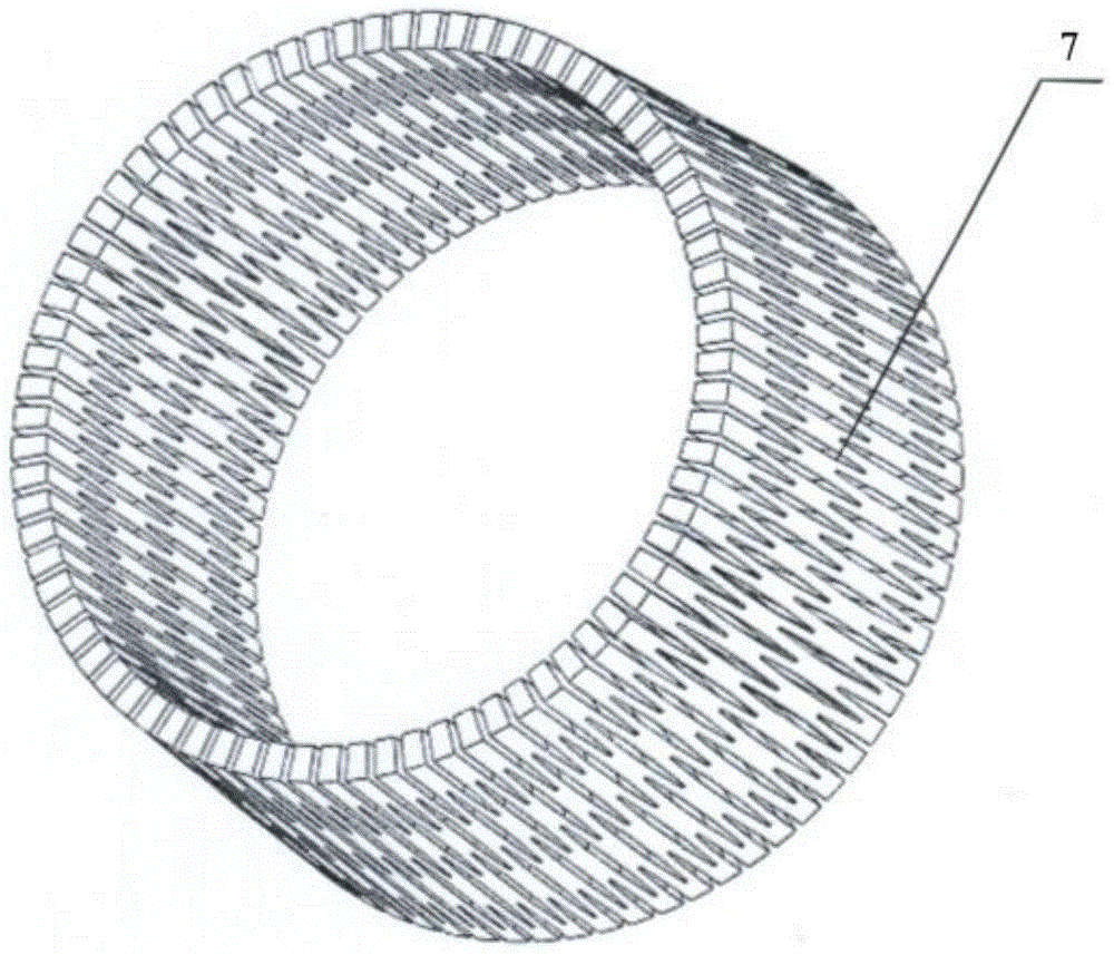 A self-compensating centrifugal expansion high-speed tool holder with mesh tapered sleeve