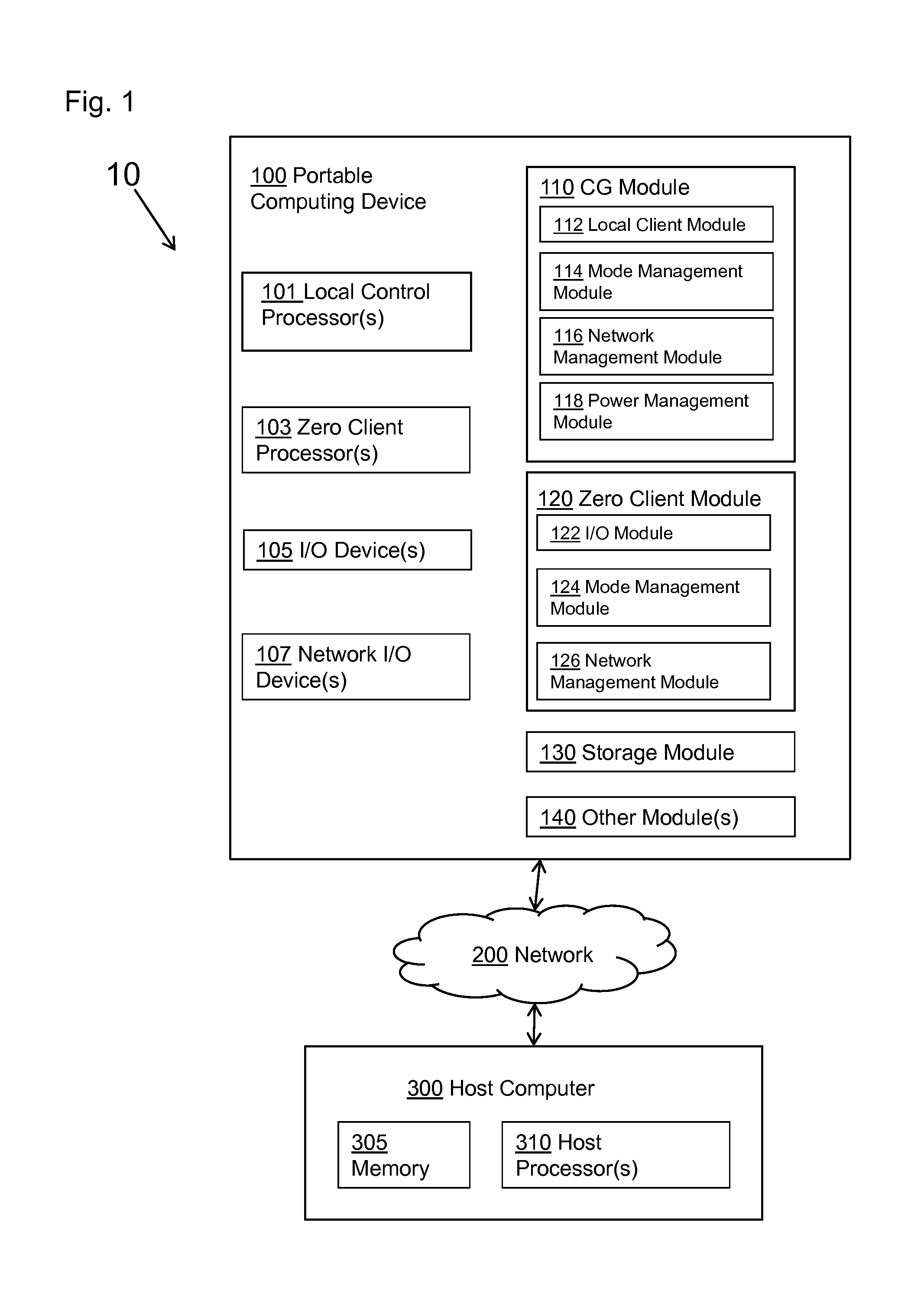 Systems and methods providing a mobile zero client